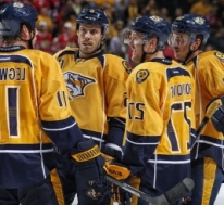 NHL Western Conference First Round: Nashville Predators vs. Vancouver Canucks - Home Game 1, Series Game 3